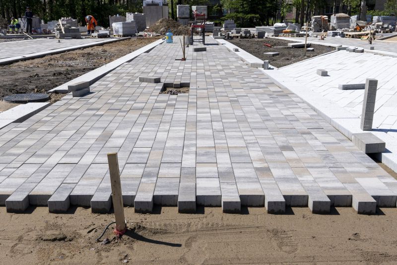 Edge Restraints with Pavers