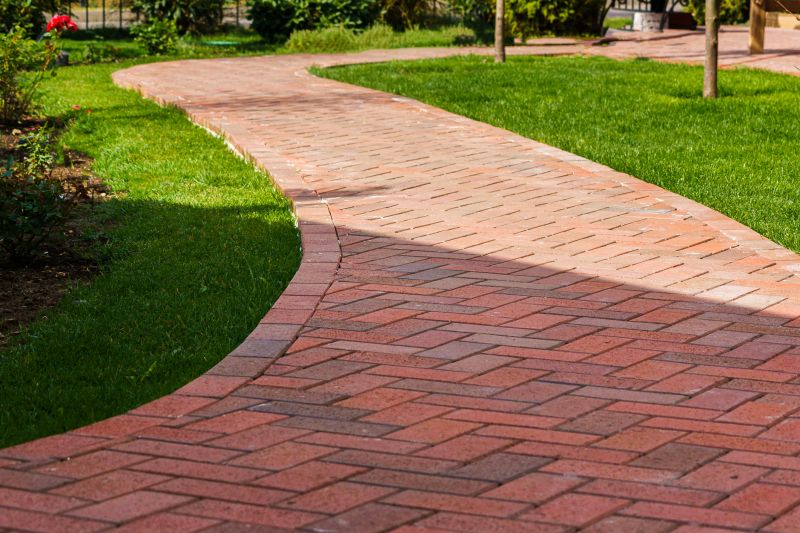 Walkway with Pavers