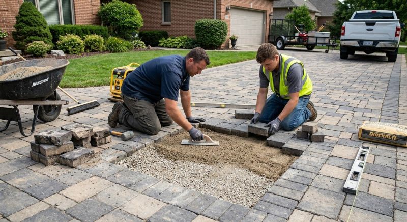 Increase Your Driveway Paver Repair Business with an AI Driven, Targeted Website
