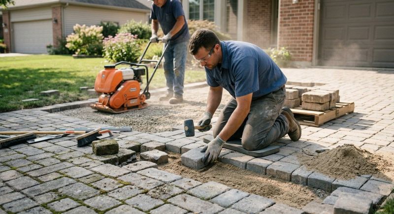 Driveway Paver Repair Service
